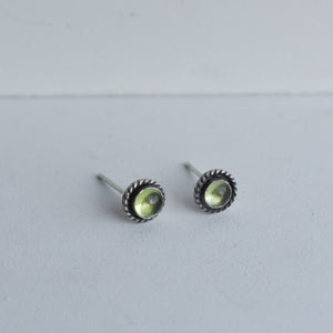 Itty Bitty Posts - Labradorite Posts - Citrine Earrings - Garnet Studs - Peridot Posts - Silversmith