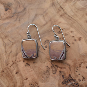 Sonora Jasper Earrings - Earthy Jasper Drop Earrings - Silversmth Earrings