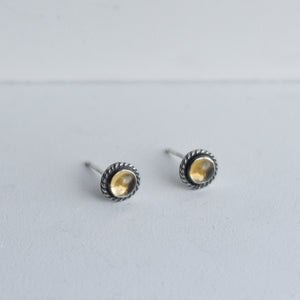 Itty Bitty Posts - Labradorite Posts - Citrine Earrings - Garnet Studs - Peridot Posts - Silversmith