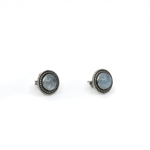 Aquamarine Posts - Aquamarine Earrings - Aquamarine Studs - March Birthstone