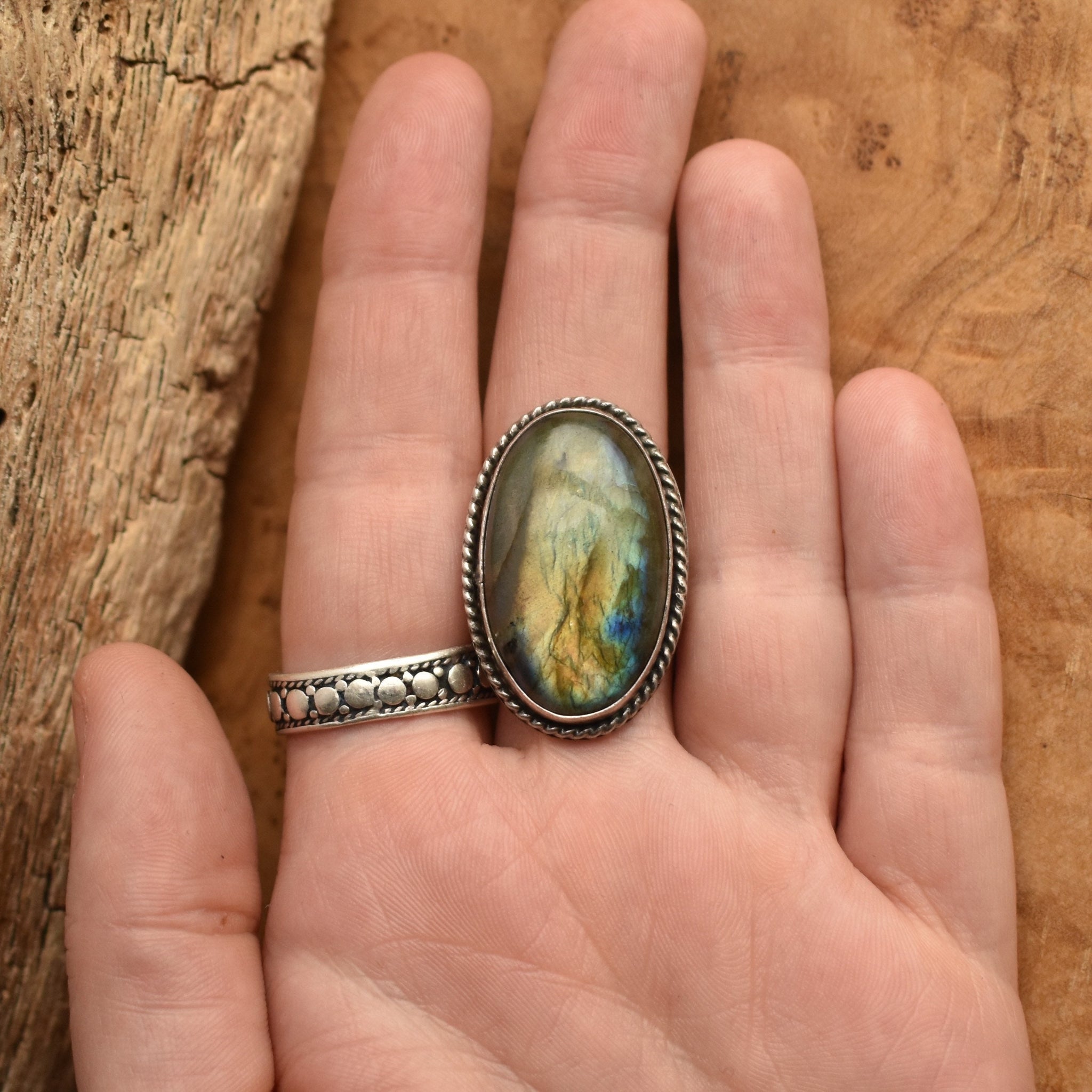 Labradorite Rings Women