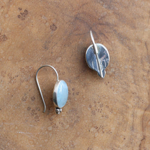 Ready to Ship - Aquamarine Piper Earrings - Boho Aquamarine Jewelry - March Birthstone - Silversmith