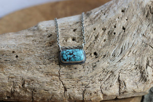 Egyptian Turquoise Hanging Rock Necklace - Choose Your Stone