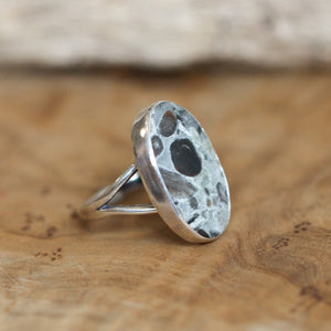 Conglomerate Jasper Ring - Choose Your Stone - .925 Sterling Silver - Silversmith Ring