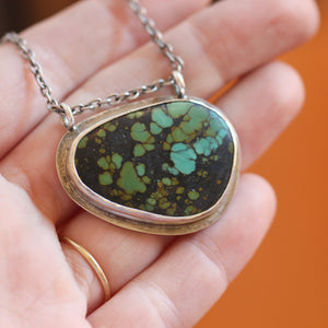 Turquoise Hanging Rock Necklace - Choose Your Pendant - Ready to Ship