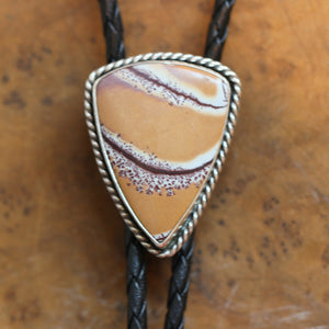 Sonora Jasper Bolo Tie - Big Jasper Bolo - Silversmith Bolo - Sonora Jasper Bolo