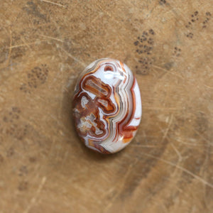 Laguna Lace Agate Boho Ring - .925 Sterling Silver - Choose Your Own Stone - Silversmith Ring