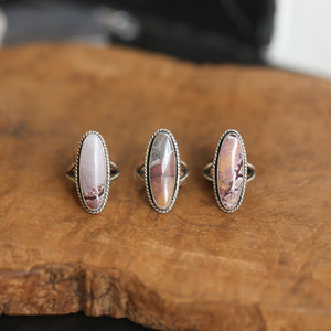 Ready to Ship - Sonora Jasper Boho Ring - Sonora Jasper Ring - .925 Sterling Silver - Silversmith Ring