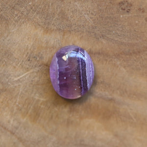 Rainbow Fluorite Delica Ring - .925 Sterling Silver - Fluorite Ring - Silversmith Ring