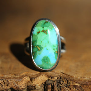 Sonoran Gold Turquoise Ring - OOAK Turquoise Ring - Choose Your Stone - Sterling Silver