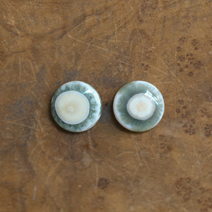 Long Ocean Jasper Drops - Freshwater Pearl - Stalactite Druzy - Choose Your Pair - Sterling Silver