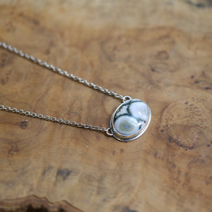 Ready to Ship - Ocean Jasper Pendant - .925 Silversmith - Ocean Jasper Necklace