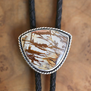 Ready to Ship - Red Creek Jasper Bolo - .925 Sterling Silver - Jasper Bolo Tie