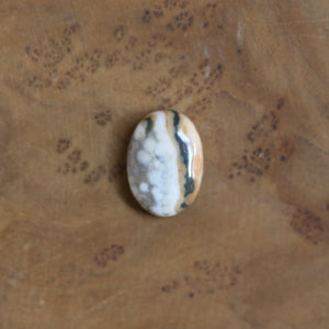 Ocean Jasper Lasso Ring - Ocean Jasper Ring - Choose your own stone - Sterling Silver Ring