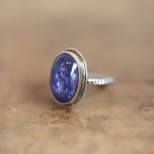 14K Tanzanite Ring - 14KT Gold Ring - Gold Tanzanite Ring - Goldsmith - Natural Tanzanite