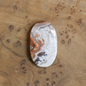 Beautiful, Crazy Lace Agate Ring - .925 Sterling Silver - Silversmith Ring - Minimal Agate Ring