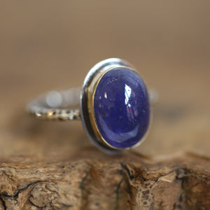 14K Tanzanite Ring - 14KT Gold Ring - Gold Tanzanite Ring - Goldsmith - Natural Tanzanite