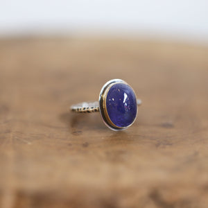 14K Tanzanite Ring - 14KT Gold Ring - Gold Tanzanite Ring - Goldsmith - Natural Tanzanite