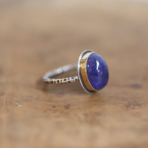 14K Tanzanite Ring - 14KT Gold Ring - Gold Tanzanite Ring - Goldsmith - Natural Tanzanite