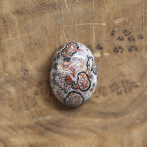 Leopard Skin Jasper Boho Ring - .925 Sterling Silver Ring - Silversmith Ring