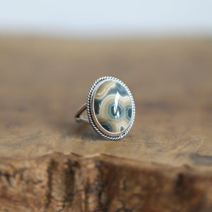 Ocean Jasper Boho Ring - Choose Your AAA Stone - .925 Sterling Silver