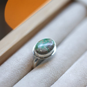 Variscite Ring - Green Variscite Ring - Sterling Silver - Choose Your Stone - OOAK