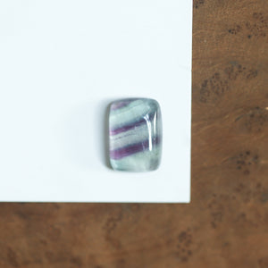 Rainbow Fluorite Ring - .925 Sterling Silver - Silversmith Ring - Multi-color Fluorite