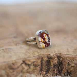 New Choose Your Stone - Red Creek Jasper Ring - .925 Sterling Silver Ring