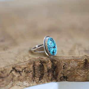 Turquoise Ring - Choose your Turquoise Stone - Sterling Silver Ring - Silversmith Ring