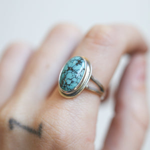 Turquoise Ring - Choose your Turquoise Stone - Sterling Silver Ring - Silversmith Ring