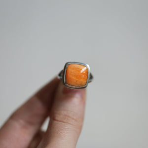 Spiny Oyster Ring - Silversmith Ring - Spiny Oyster - Chili Pepper Ring - Sterling Silver Ring