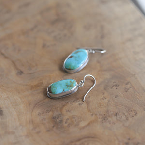 Royston Turquoise Earrings - Choose Earrings - .925 Sterling Silver - OOAK