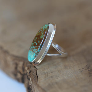 Ready to Ship - Royston Turquoise Ring - OOAK Royston Ring - Nevada Turquoise