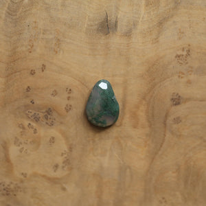 Green Moss Agate Boho Ring - Silversmith Ring - Choose Your Stone - Sterling Silver