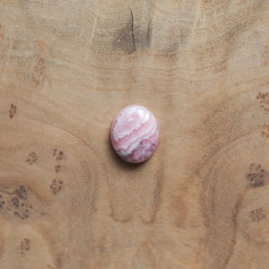 Delica Ring - Rhodochrosite Ring - .925 Sterling Silver Ring - Silversmith Ring - Rhodochrosite Stacker